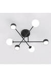 Lampa sufitowa HOLON 6 BLACK - Emibig