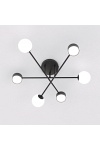 Lampa sufitowa HOLON 6 BLACK - Emibig