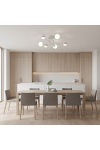 Lampa sufitowa HOLON 6 WHITE - Emibig