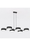Lampa wisząca DRUMZ 6 BLACK - Emibig