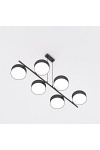Lampa wisząca DRUMZ 6 BLACK - Emibig