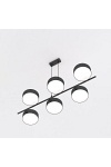 Lampa wisząca DRUMZ 6 BLACK - Emibig