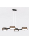 Lampa wisząca DRUMZ 4 BROWN - Emibig