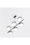 Lampa wisząca DRUMZ 6 GRAY - Emibig