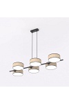 Lampa wisząca DRUMZ 6 RATTAN - Emibig