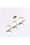 Lampa wisząca DRUMZ 6 RATTAN - Emibig