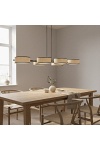 Lampa wisząca DRUMZ 6 RATTAN - Emibig