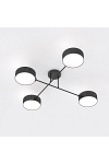 Lampa sufitowa MAGA 4 BLACK - Emibig