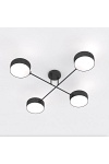 Lampa sufitowa MAGA 4 BLACK - Emibig