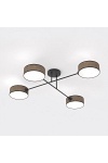 Lampa sufitowa MAGA 4 BROWN - Emibig
