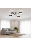 Lampa sufitowa MAGA 4 BROWN - Emibig