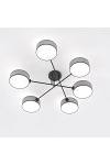 Lampa sufitowa MAGA 6 GRAY - Emibig