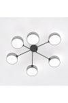 Lampa sufitowa MAGA 6 GRAY - Emibig