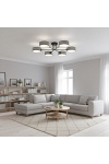Lampa sufitowa MAGA 6 GRAY - Emibig