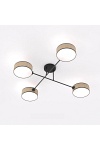 Lampa sufitowa MAGA 4 RATTAN - Emibig