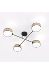 Lampa sufitowa MAGA 4 RATTAN - Emibig