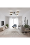 Lampa sufitowa MAGA 4 RATTAN - Emibig