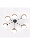 Lampa sufitowa MAGA 6 RATTAN - Emibig