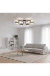 Lampa sufitowa MAGA 6 RATTAN - Emibig