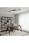 Lampa sufitowa SKAN 3 BLACK - Emibig