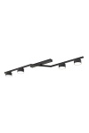Lampa sufitowa SKAN 4 BLACK - Emibig