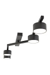 Lampa sufitowa SKAN 4 BLACK - Emibig