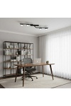 Lampa sufitowa SKAN 4 BLACK - Emibig