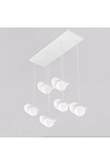 Lampa wisząca RITUAL 6 WHITE - Emibig