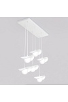 Lampa wisząca RITUAL 6 WHITE - Emibig