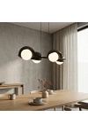 Lampa wisząca BOOM 4 BLACK - Emibig
