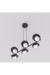 Lampa wisząca BOOM 6 BLACK - Emibig