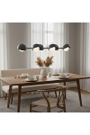 Lampa wisząca BOOM 6 BLACK - Emibig