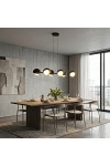 Lampa wisząca BOOM 6 BLACK - Emibig