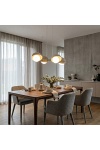 Lampa wisząca BOOM 4 MOKKA - Emibig