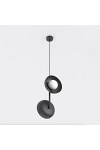 Lampa wisząca VANILA 2 BLACK - Emibig