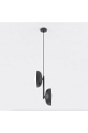 Lampa wisząca VANILA 2 BLACK - Emibig