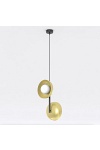 Lampa wisząca VANILA 2 BL GOLD - Emibig