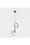 Lampa wisząca VANILA 2 BL GRAY - Emibig
