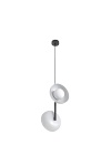 Lampa wisząca VANILA 2 BL GRAY - Emibig