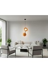 Lampa wisząca VANILA 2 ORANGE - Emibig