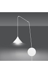 Lampa wisząca ABRAMO 1 WHITE - Emibig