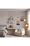 Lampa podłogowa DELULU LP2 ORANGE - Emibig