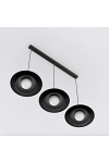 Lampa wisząca SKIN 3 BLACK - Emibig