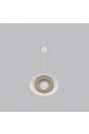 Lampa wisząca SKIN 1 WH MOKKA - Emibig