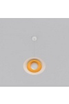 Lampa wisząca SKIN 1 WH ORANGE - Emibig