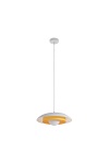 Lampa wisząca SKIN 1 WH ORANGE - Emibig