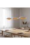 Lampa wisząca SKIN 3 WH ORANGE - Emibig