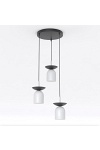 Lampa wisząca EGO 3 PREM BL GRAY - Emibig