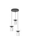 Lampa wisząca EGO 3 PREM BL GRAY - Emibig