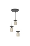 Lampa wisząca EGO 3 PREM BL MOKKA - Emibig